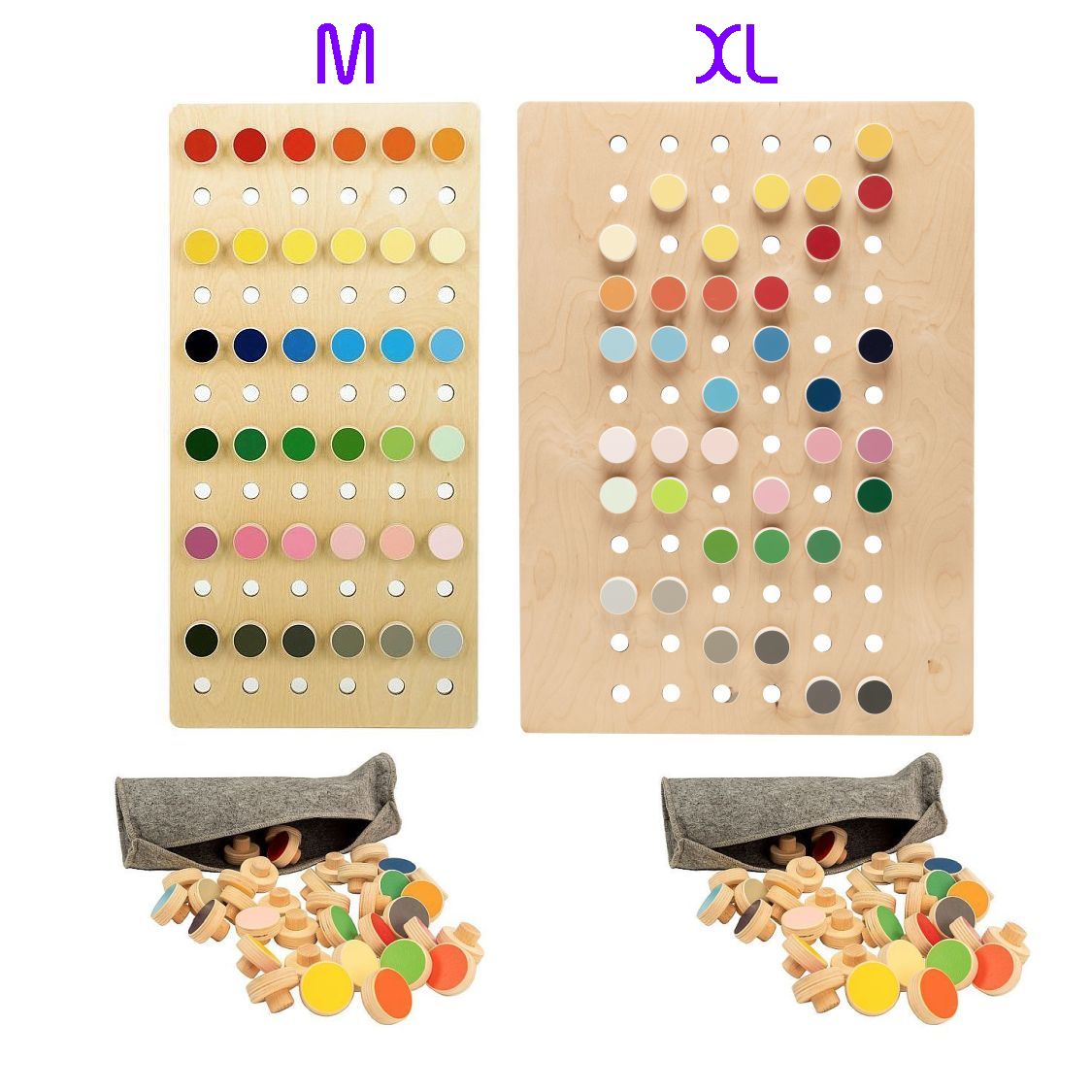 Zubehör: Farbige Stecktafel