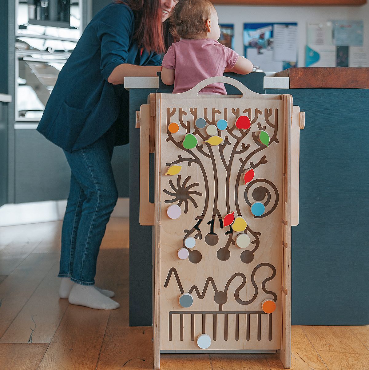 Zubehör: Motorikplatte Baum des Lebens