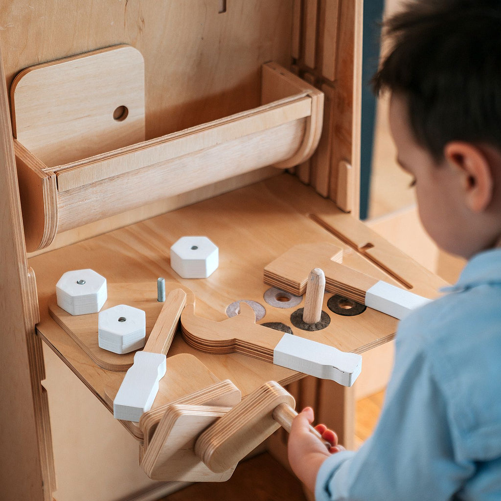 Zubehör: Kinder Werkbank