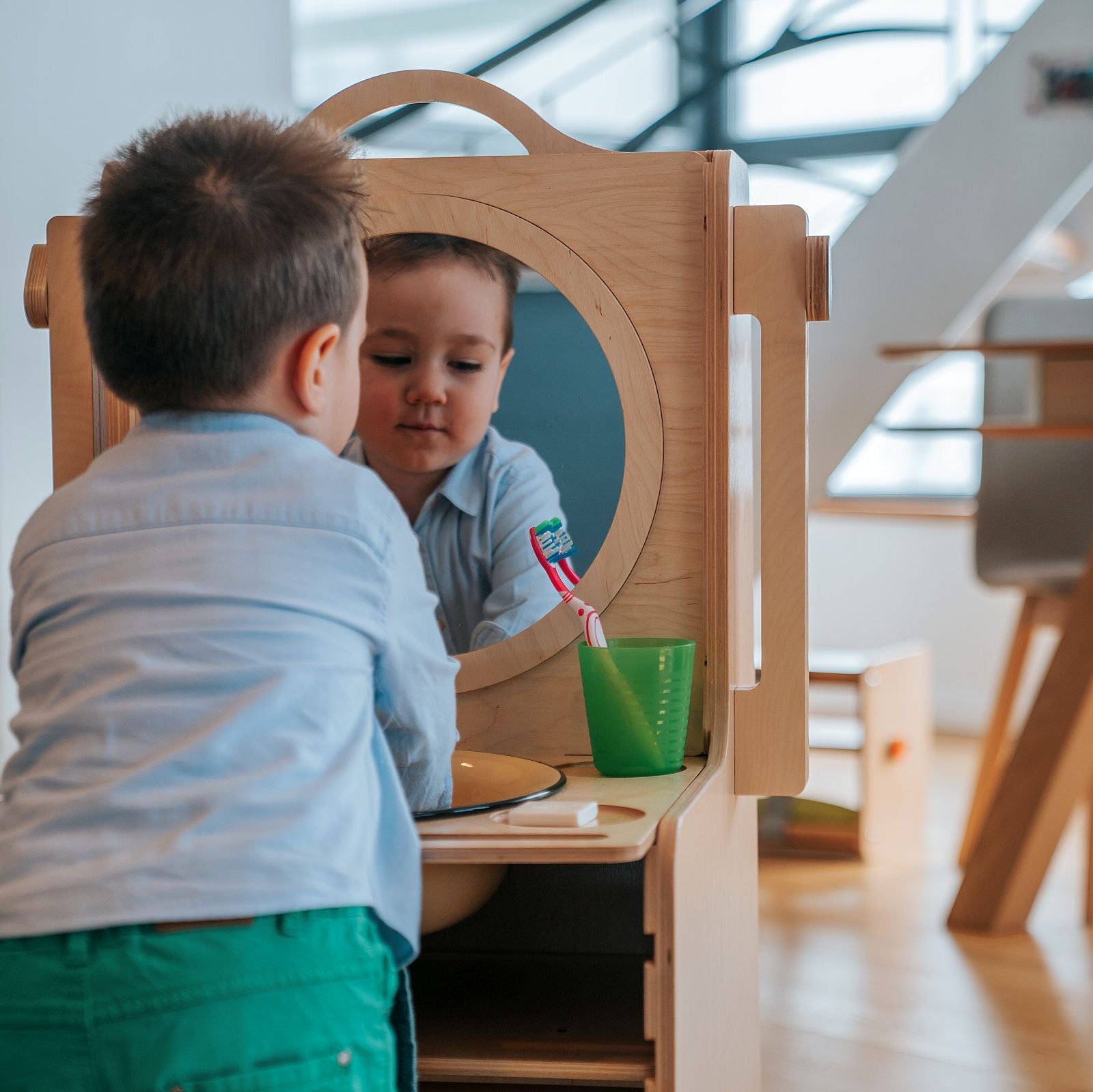 Zubehör: Montessori-Selbstpflegestation