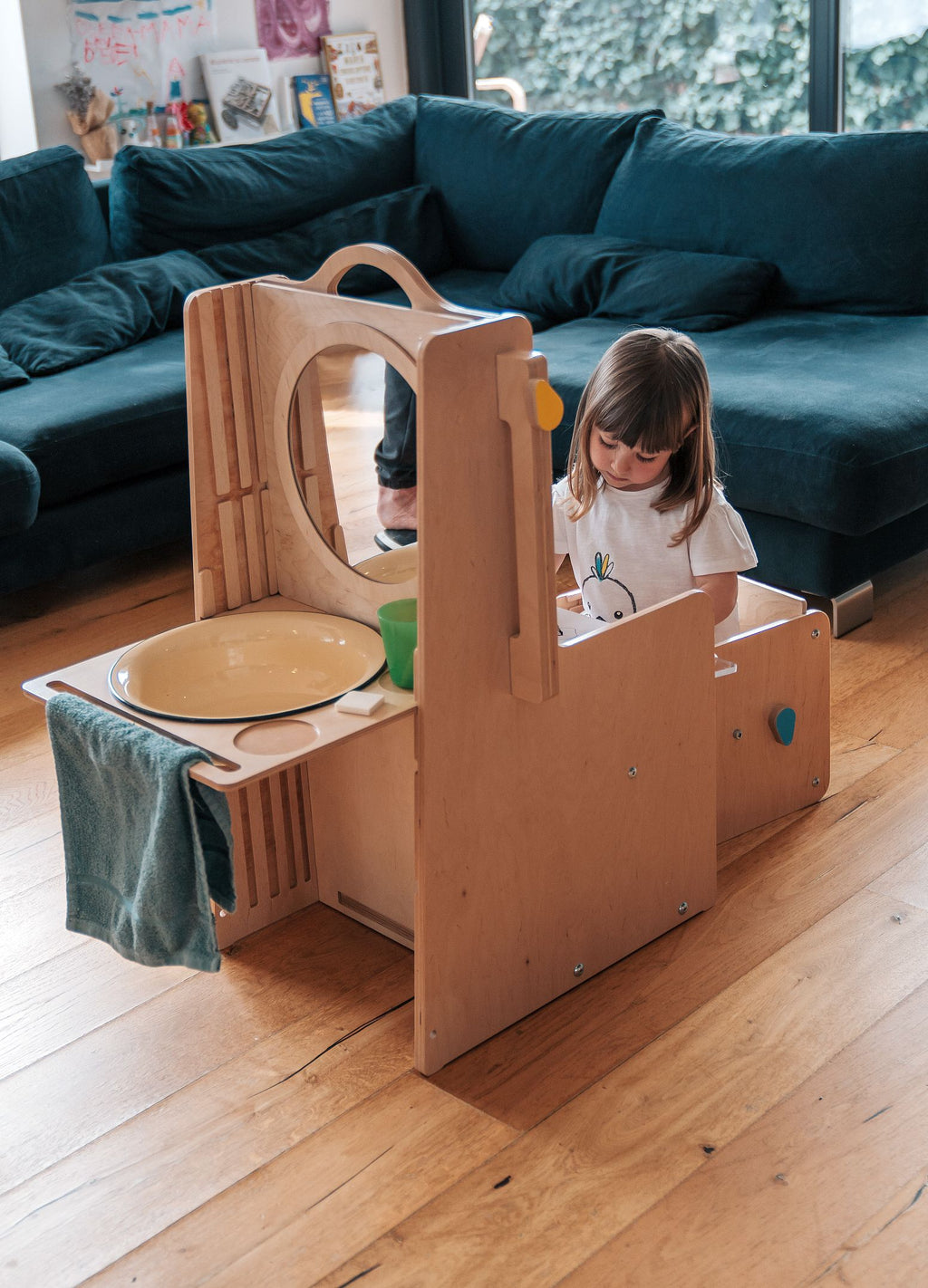 Zubehör: Montessori-Selbstpflegestation